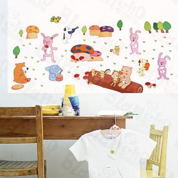 Singing Animals - Wall Decals Stickers Appliques Home Decor