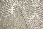 Foliage White; Neutral Indoor / Outdoor Polypropylene Area Rug 8x10