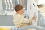 Foldable Baby playpen Baby Folding Play Pen Kids Activity Centre Safety Play Yard Home Indoor Outdoor New Pen