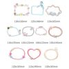 10 Pcs Cute Baby Growth Record Album Sticker Journal Scrapbooking Supplies Paper Picture Frame Stickers