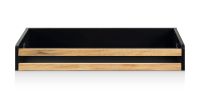 Livia Multi Purpose Changing Table Black/Natural